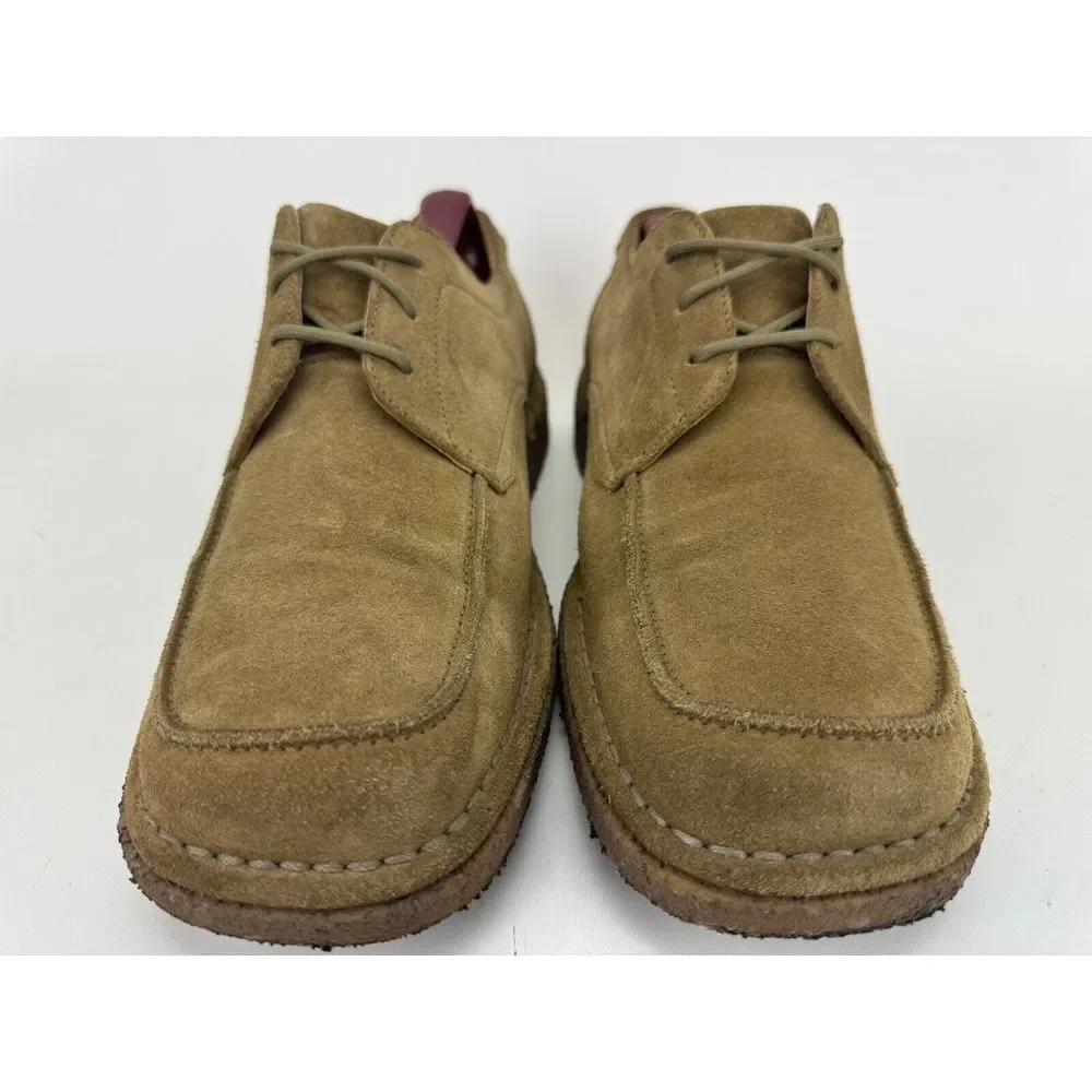 Johnston & Murphy Boot Men's Sz 11 Suede Chukka Desert Crepe Sole Lace‎ Up Tan
